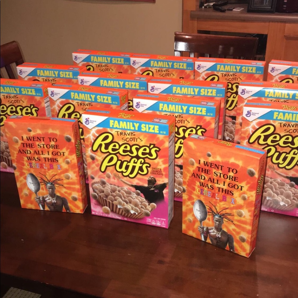 Limited Edition Travis Scott x Recess Puffs